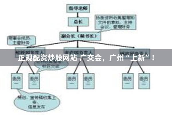 正规配资炒股网站 广交会，广州“上新”！