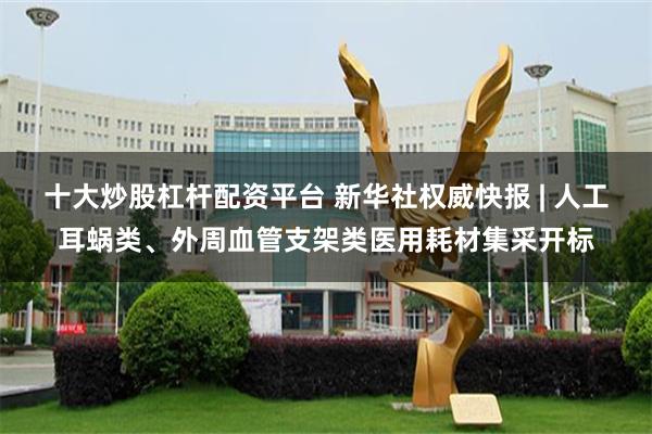 十大炒股杠杆配资平台 新华社权威快报 | 人工耳蜗类、外周血管支架类医用耗材集采开标