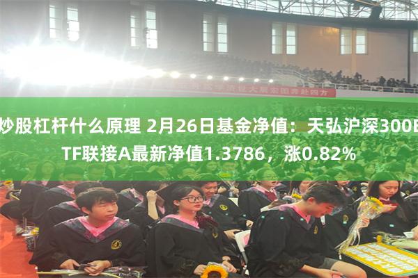 炒股杠杆什么原理 2月26日基金净值：天弘沪深300ETF联接A最新净值1.3786，涨0.82%